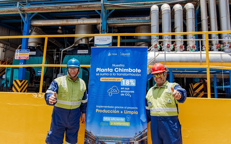 TASA снижает углеродный след: завод в Чимботе переведен на природный газ